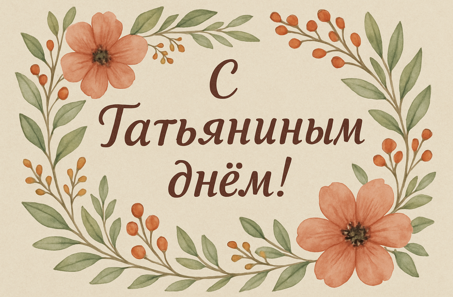 Фото Татьянин день в России: красочная подборка открыток к празднику 9